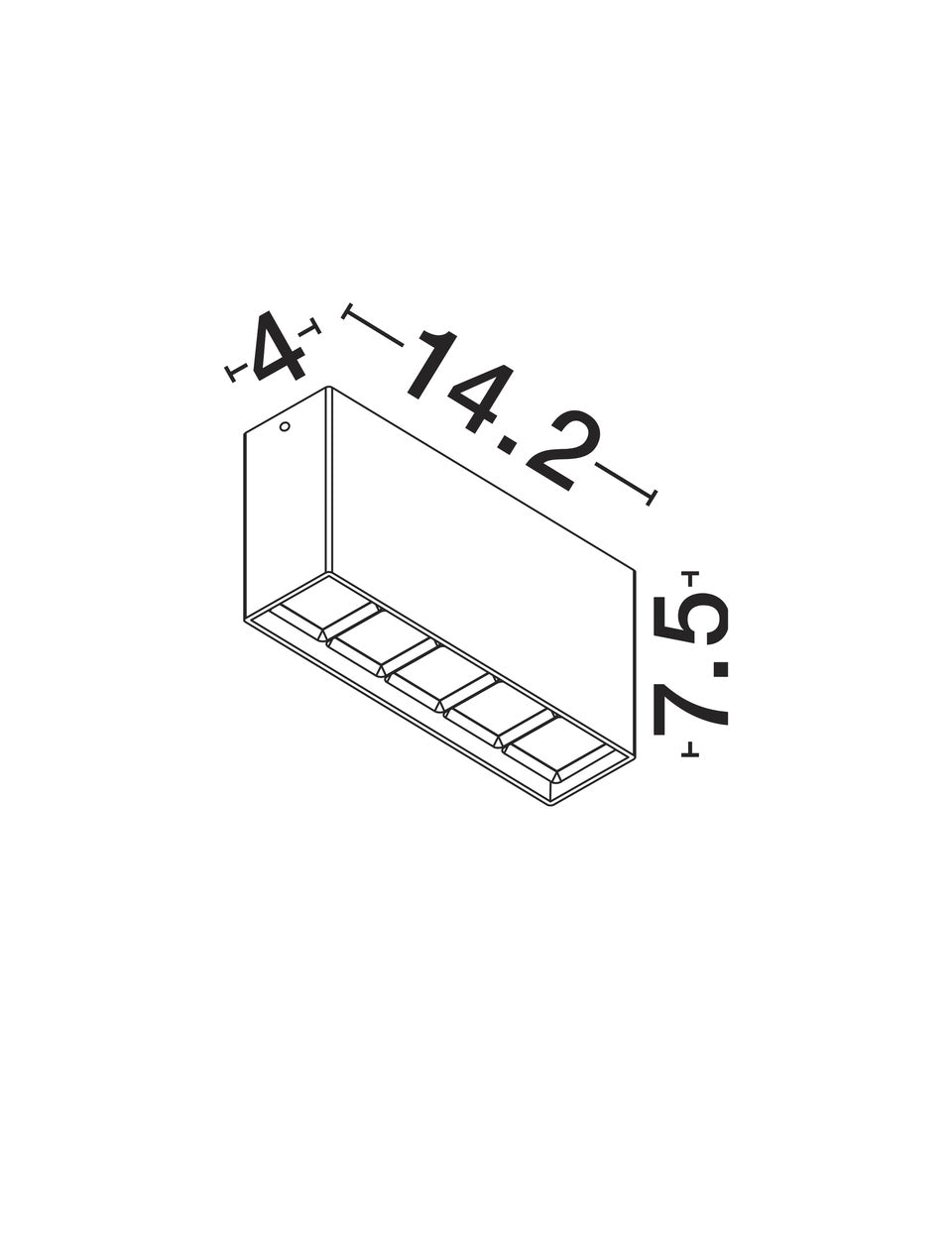 Lauko lubinis šviestuvas JAX IP54 9050703