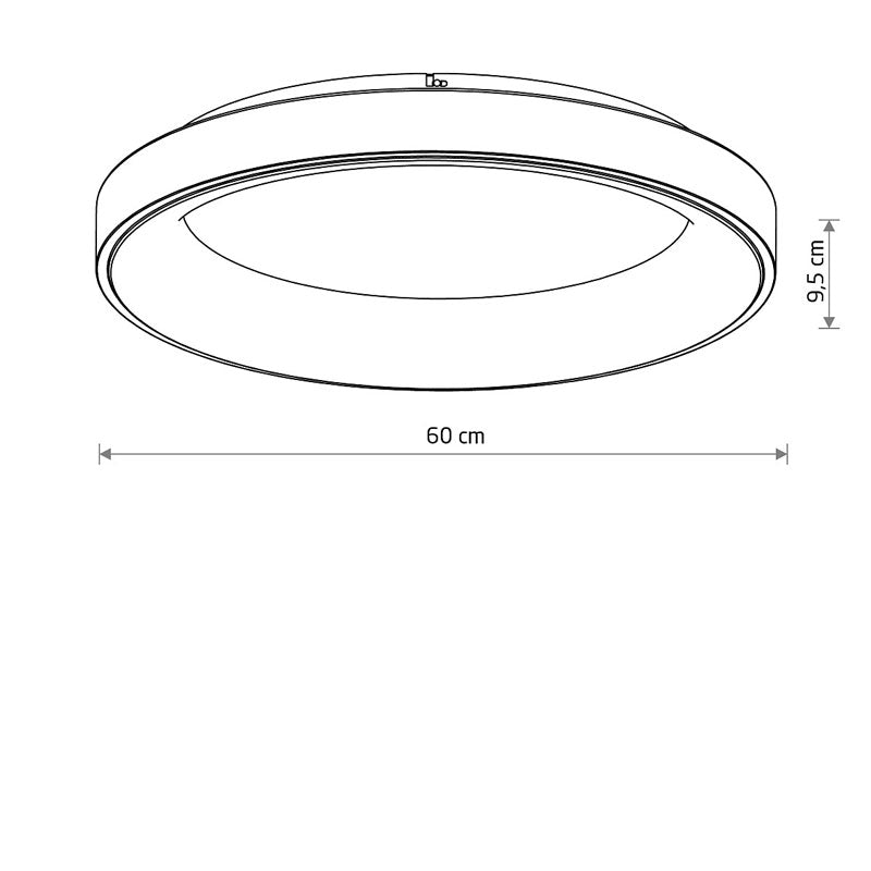 Lubinis šviestuvas 11212 60W 4000K