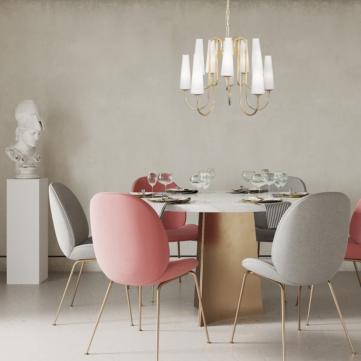 Klasikinis pakabinamas šviestuvas 1129 MAGNUM 10