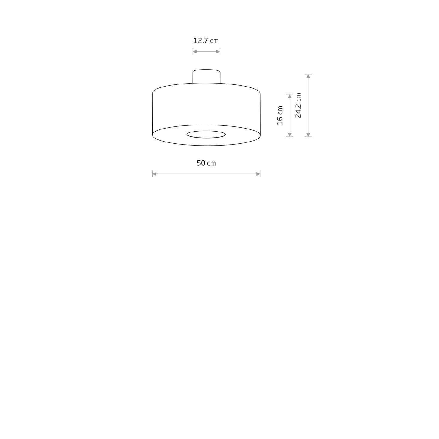 Lubinis šviestuvas SANTANA M 11651