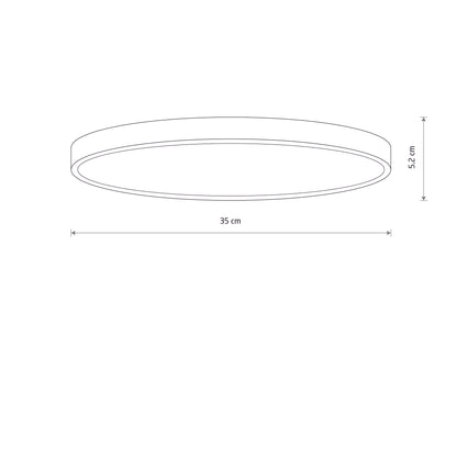Lubinis šviestuvas DENIA LED M SENSOR 11761