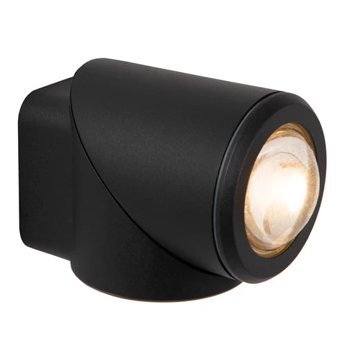 Sieninis lauko šviestuvas ERIN juodas 2700K IP65 15820/05/30