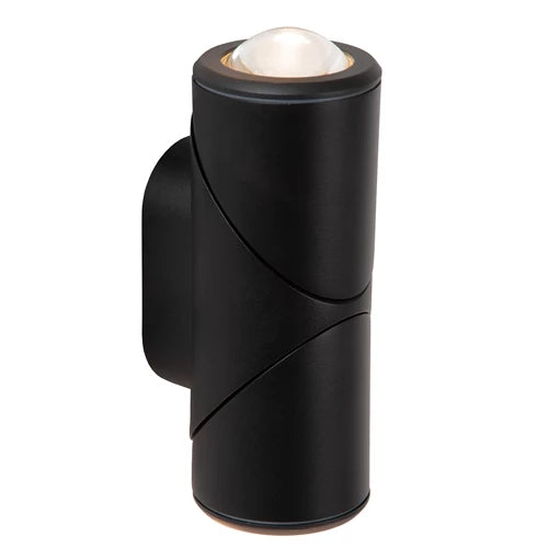 Sieninis lauko šviestuvas ERIN juodas 2700K IP65 15820/10/30