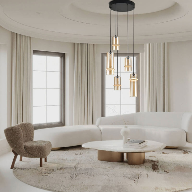 Modernus pakabinamas šviestuvas 2534 20W 3000K