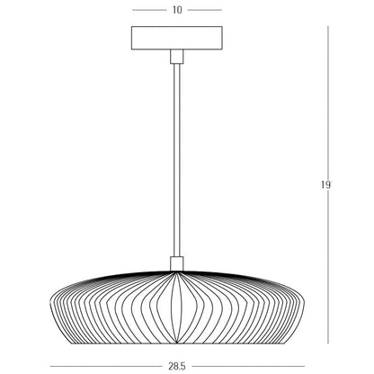 Modernus pakabinamas šviestuvas 2591 2xG9 Max 11W
