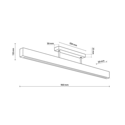 Lubinis šviestuvas TEO 3100K 6614