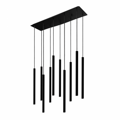 Modernus pakabinamas šviestuvas LASER black X 8923