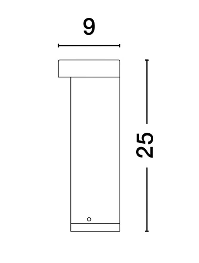 Lauko pastatomas šviestuvas TIEN 9002878