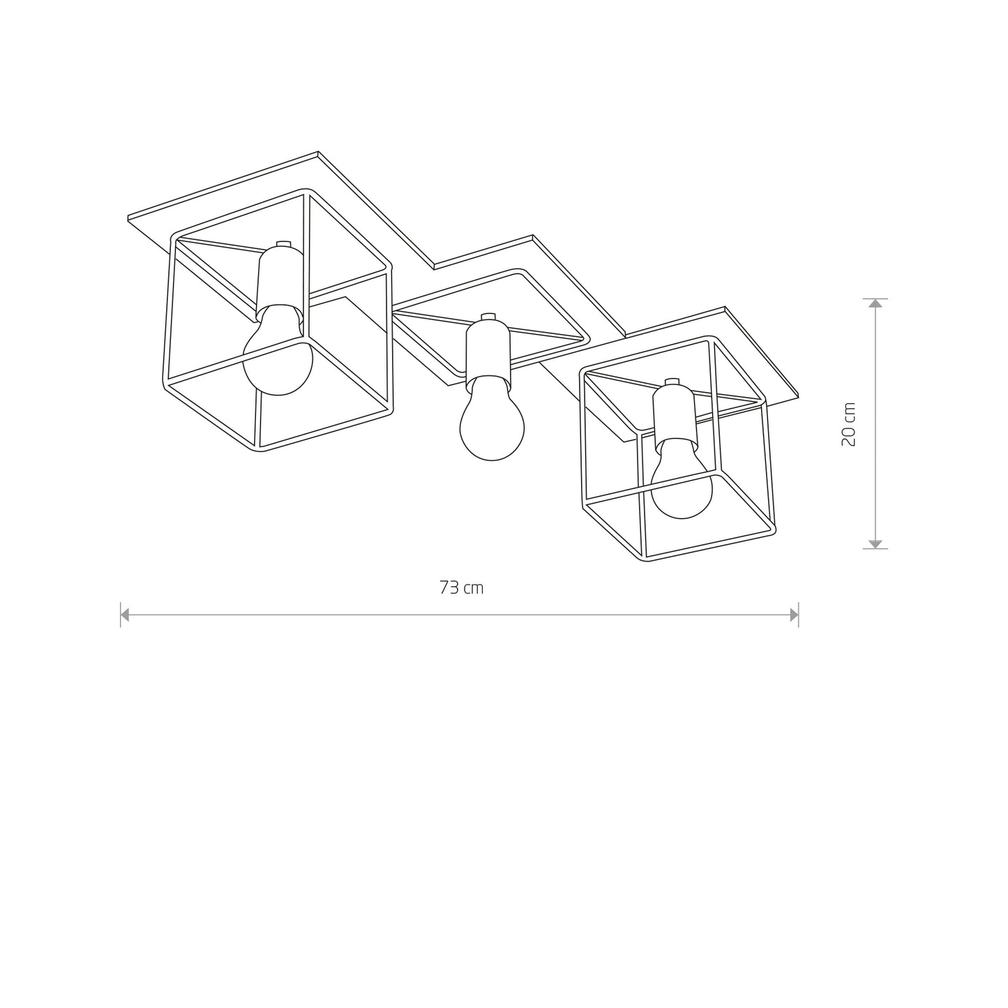 Lubinis šviestuvas COBA ANTIQUE 9043