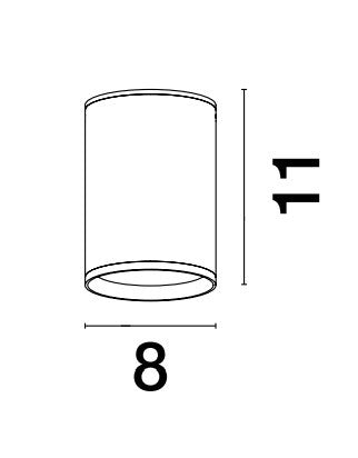 Lauko lubinis šviestuvas DARA baltas IP54 9136179