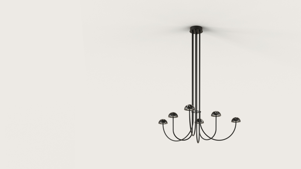 Prabangus pakabinamas šviestuvas DUSSA C1307-6