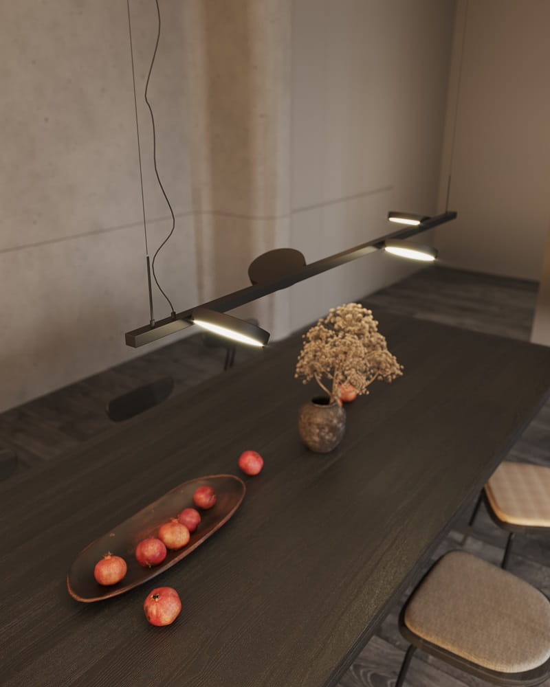 Modernus pakabinamas šviestuvas P0529 Ibiza IV