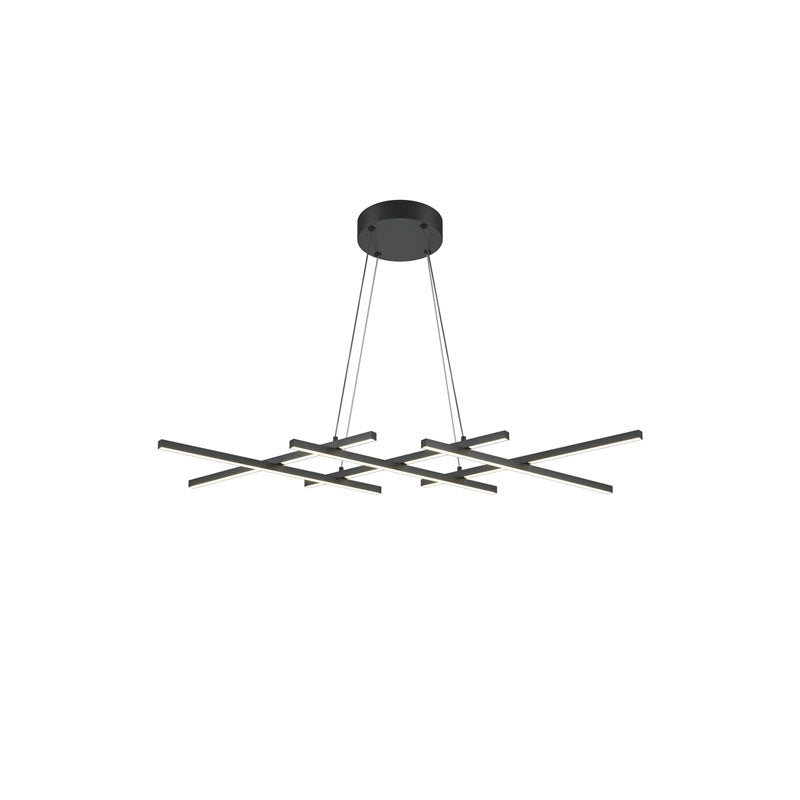 Modernus pakabinamas šviestuvasMOD244PL-L50BK 3000-4000K 40W