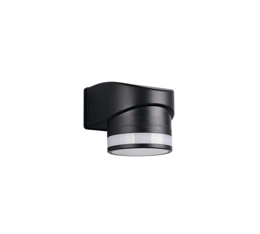 Sieninis lauko šviestuvas CUSCO juodas IP44 R26961632