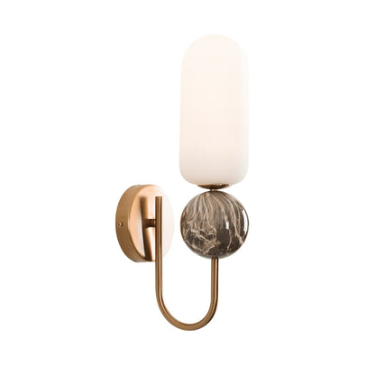 Sieninis šviestuvas W0380 Roma Gold