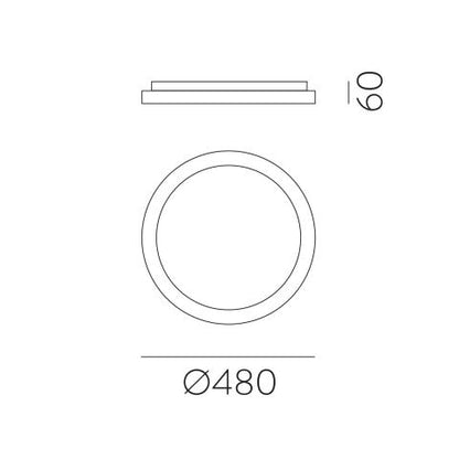 Lubinis šviestuvas "Grace" 40W P3848170N